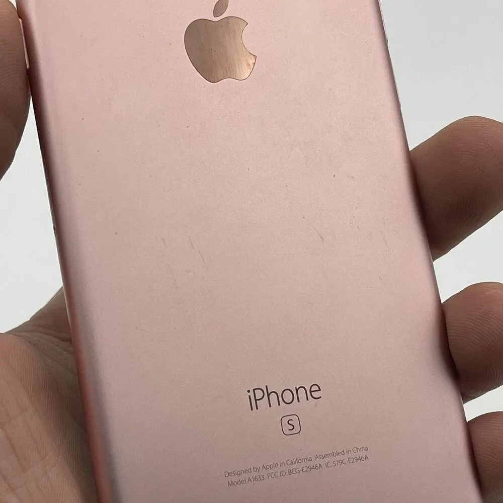 Apple iPhone 6s ***PARTS OR REPAIR*** Pink - A1633 - NO SIM CARD / ***READ***